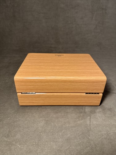 100% Genuine OMEGA Empty Wood Lacquered Watch Box W/ Pouch Authentic - Picture 15 of 24