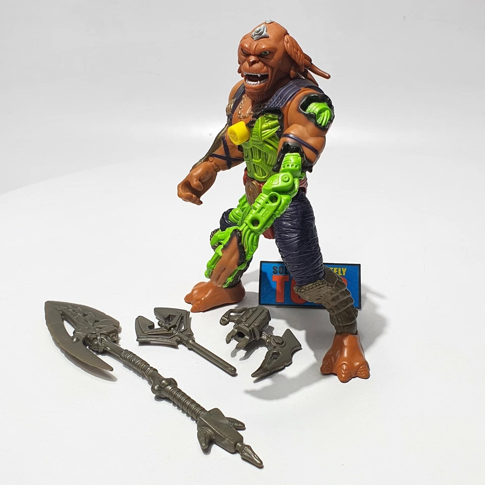 Винтажный маленький солдатики битвы повреждения лучник фигурка 100% полный оригинальный Kenner '98 - Изображение 4 из 4