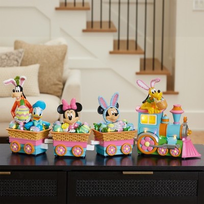 Disney Spring Musical Light-Up Easter Spring Train Set, 4-Piece Set