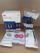 3M 6900 Full face & 6300 half face Respirator plus 2091 , 60926, 6001 cartridges