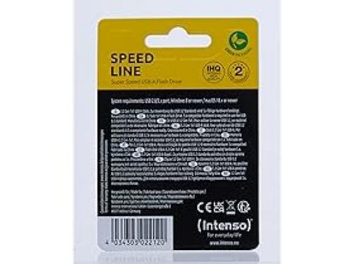 Intenso 3530470 Speed LINE Drive, Black 16GB 16 GB - Picture 8 of 8