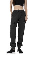 Women's Outdoor Fleece Lined Cargo Hiking Ski Pants Water-Resistant Windproof...