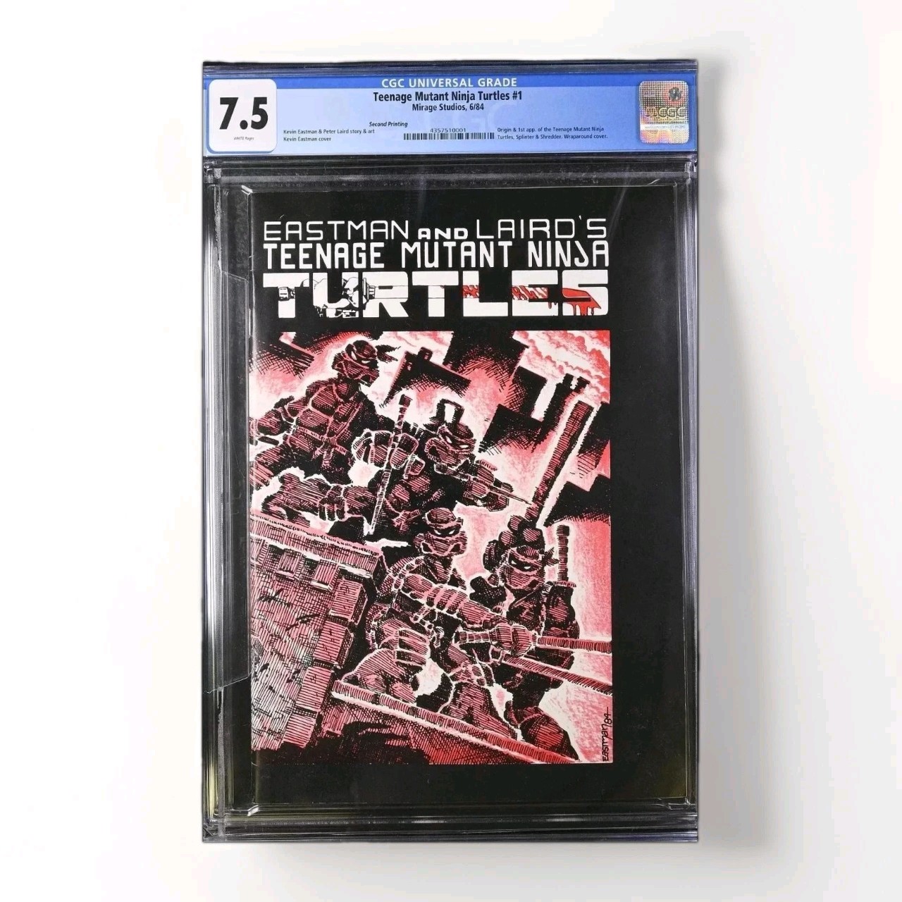 Teenage Mutant Ninja Turtles #1 (2nd Printing) Value - GoCollect
