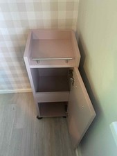 Blush Pink And Silver Beauty Trolly And Nail Desk