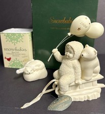 Snowbabies Trineo Oso Polar "Off to a Good Start" & Bear Cub 2012 Departamento 56