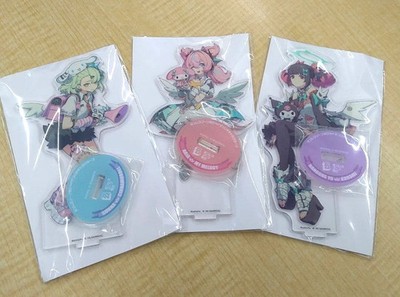 Zenless Zone Zero Sanrio Characters Acrylic Stand Aria Sunna NangongYu Set of 3