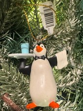 2026 Penguin Waiter Mary Poppins  (1964 Classic) Christmas Ornament, New w Tag