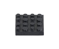 Dynavox Antivibe GeräTe- & BoxenfüßE Gummi 40X40Mm 4Er Set Quadratisch