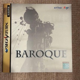 Baroque for Sega Saturn Video Game Japan used