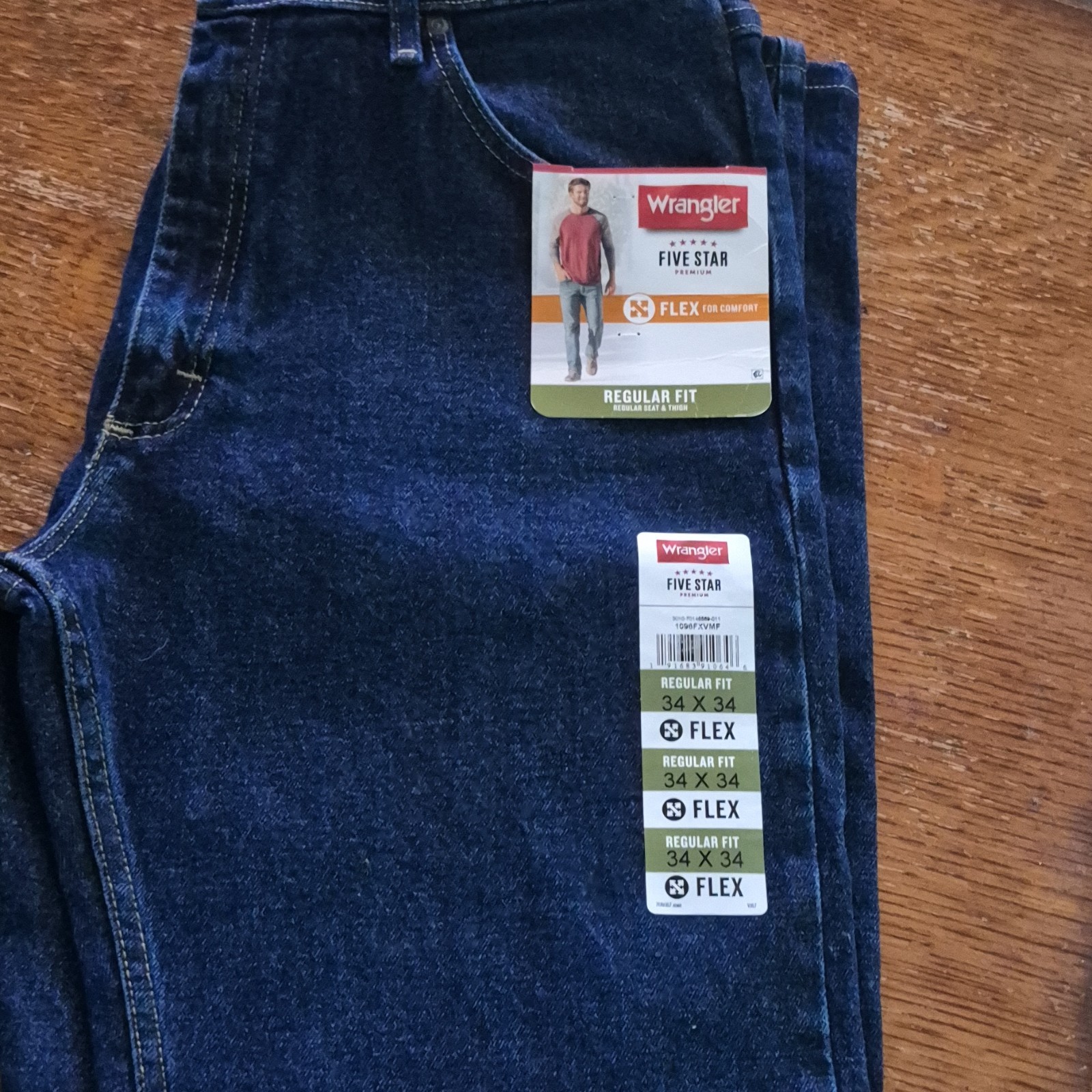 Regular Fit Blue Straight Men's