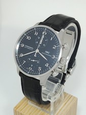 IWC Portugieser Chronograph 40.9mm Black Dial Watch Portuguese IW371447 3