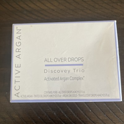3~In~Box Active Argan  All Over Drops Discovey Trio Activated Argan Complex 0.5 