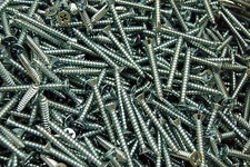 (1000) Phillips Flat Head 8 x 1-1/2 Type A Zinc Plated Sheet Metal Screw SMS