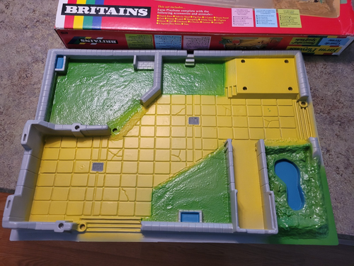 Vintage Farm Playbase Britains 4713 Spielfigur Spielset KOMPLETT ~ NEU - Bild 8 von 9