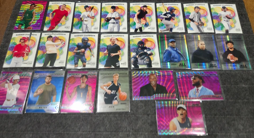 2023 Goodwin Champions Inserts + Parallels Orange, Pink, Silver, Blue You Choose - Image 3 of 4