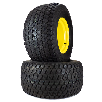 2) Super Turf Tire Assemblies 24x12.00-12 Fits John Deere ZTrak