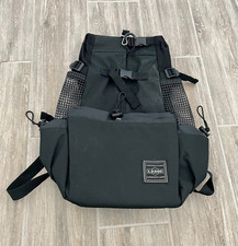 L.D. Dog Carrier Black Backpack Size Small