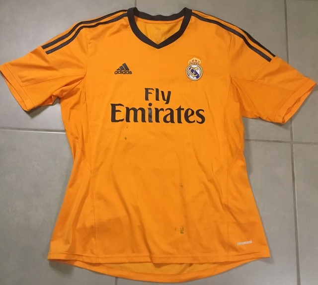 real madrid orange jersey