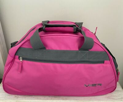 MIER 20 Inches Sports Gym Bag Travel Duffel Bag with Shoes Compartment Hot Pink | eBay MIER 20 Inches Sports Gym Bag Travel Duffel Bag with Shoes Compartment Hot Pink | eBay