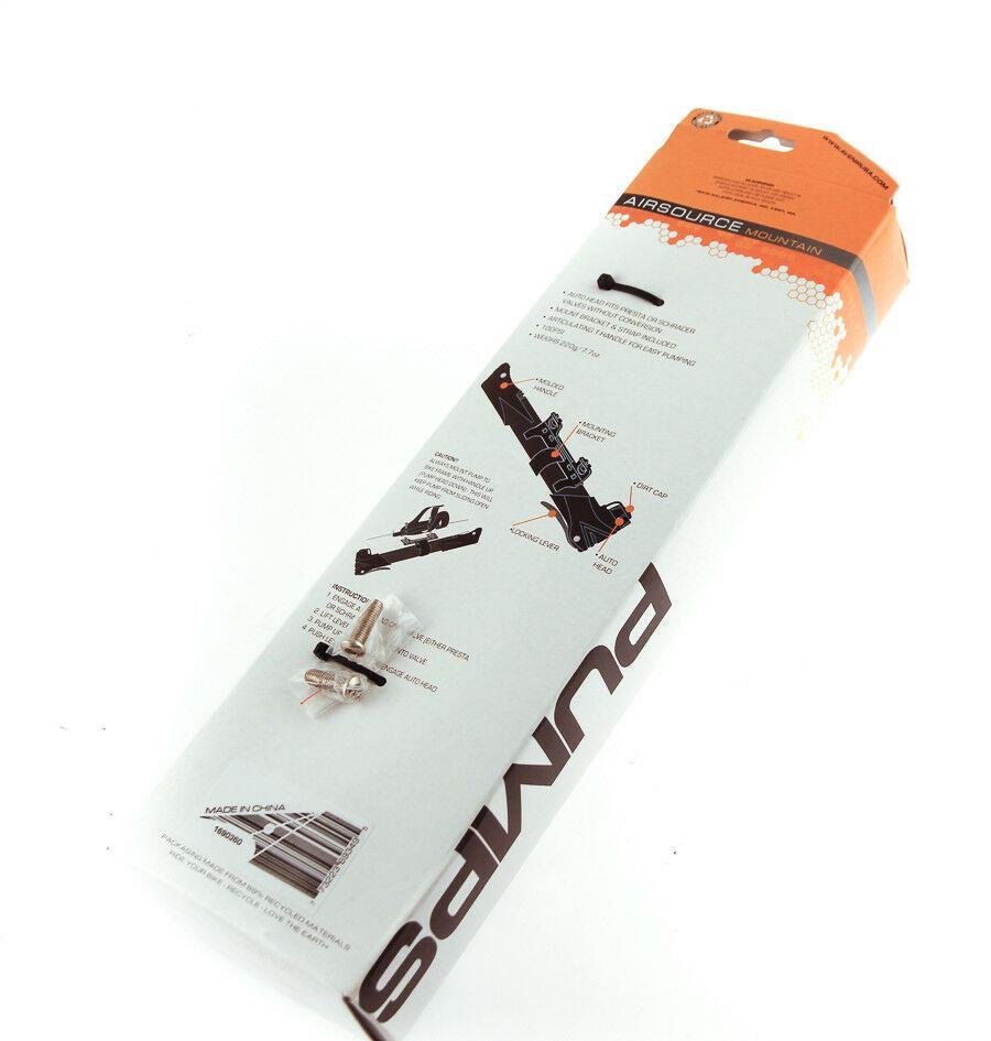 Avenir Airsource Mountain Bicycle Bike Tire Pump Presta Schrader Frame