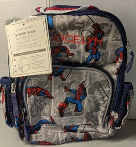 pottery barn spiderman backpack