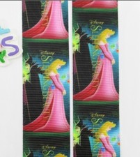 1 INCH 25mm GROSGRAIN RIBBON Hair Bow Supplies 1048967 Aurora Sleeping Beauty