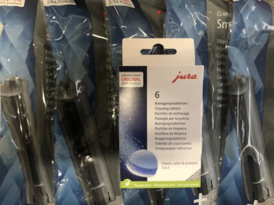 5 x JURA Claris SMART+Filter 24232 + 6 x Reinigungstabletten / 71793 / 24225
