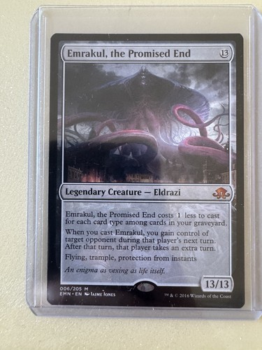 x3 - Emrakul, the Promised End Eldritch Moon Regular EMN 006/205 MTG Magic - Picture 4 of 7