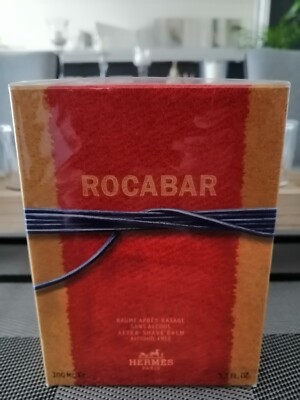 Hermes Rocabar Baume Apres Rasage 100ml. Neu und Versiegelt.Raritaet! BURJ AL AR