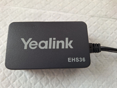 Used Yealink Wireless Headset Adapters (EHS36) With Cable (Set of 2)