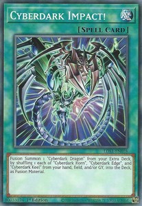 Cyberdark Impact! - LDS1-EN038 - Common - 1st Edition x3 - Near Mint