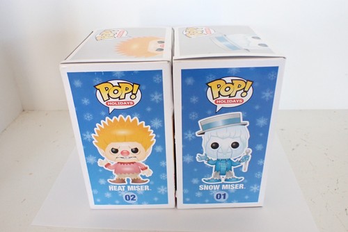 Funko Pop El Año Sin Papá Noel Snow Miser & Heat Miser Set Nuevo - Imagen 5 de 7