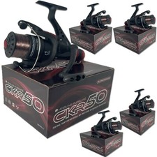 10 x NGT CKR50 Coarse Carp Fishing Reel with 8lb Line BULK / WHOLESALE