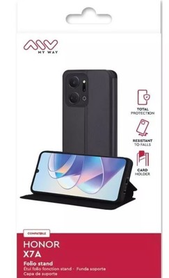 Folio Case For HONOR X7A Stand Function Myway Black