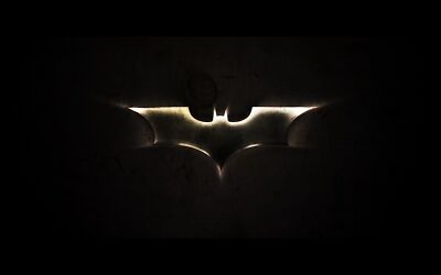 DC batman begins movies logo minimalism simple playmat gaming mat