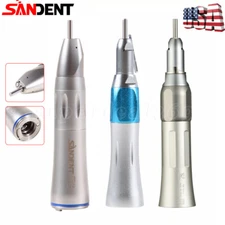USA Dental 1:1 Fiber Optic Low Speed Straight Surgical Handpiece Nose Cone HP OR