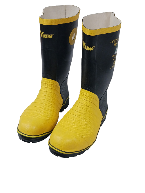 Yellow Gummistiefel Viking 39 NEW Viking Vw49 Rubber Steel Toe