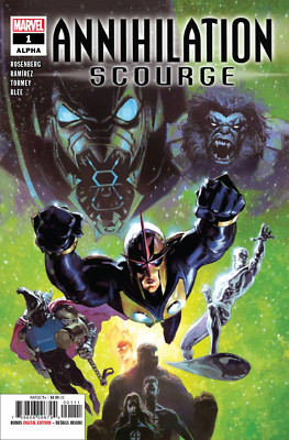Annihilation Scourge Alpha #1 Marvel Comic Book NM First Print
