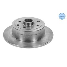 MEYLE 2x Bremsscheibe hinten Ø261 mm Voll für Opel Vectra A 86_ 87_ 2.0i