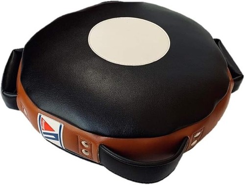 Winning Boxing Drum Mitt ( 2-way type ) Strike Pads Black and Brown CM85 NEW - Picture 7 of 8