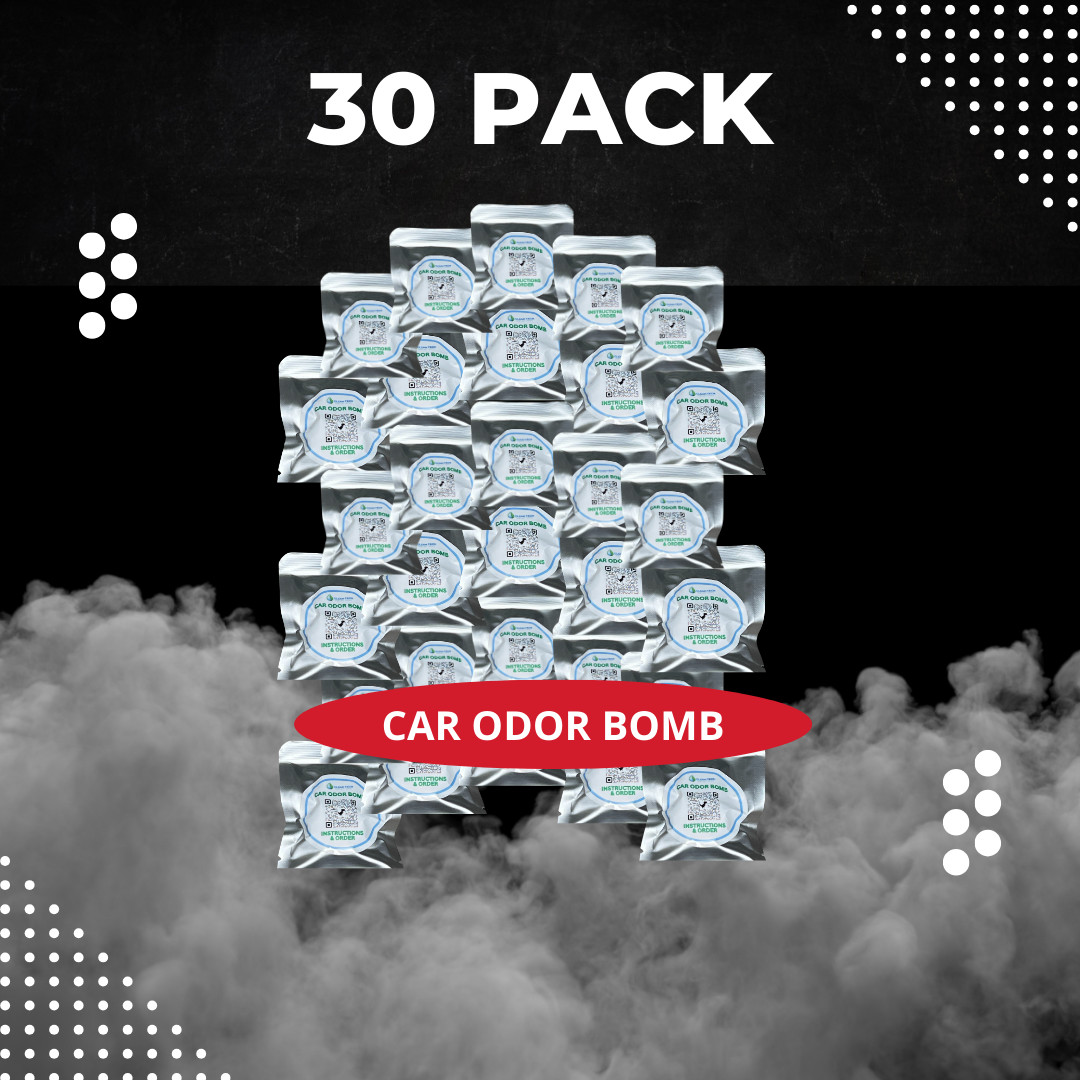 ¡¡BOMBAS DE OLOR QUE FUNCIONAN!! Eliminador de olores coche paquete de 30 mejor oferta