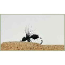 Black Ant Dry Fly, 12 Pack Traditional Black Ants, Fishing Flies, Best Ant Flies