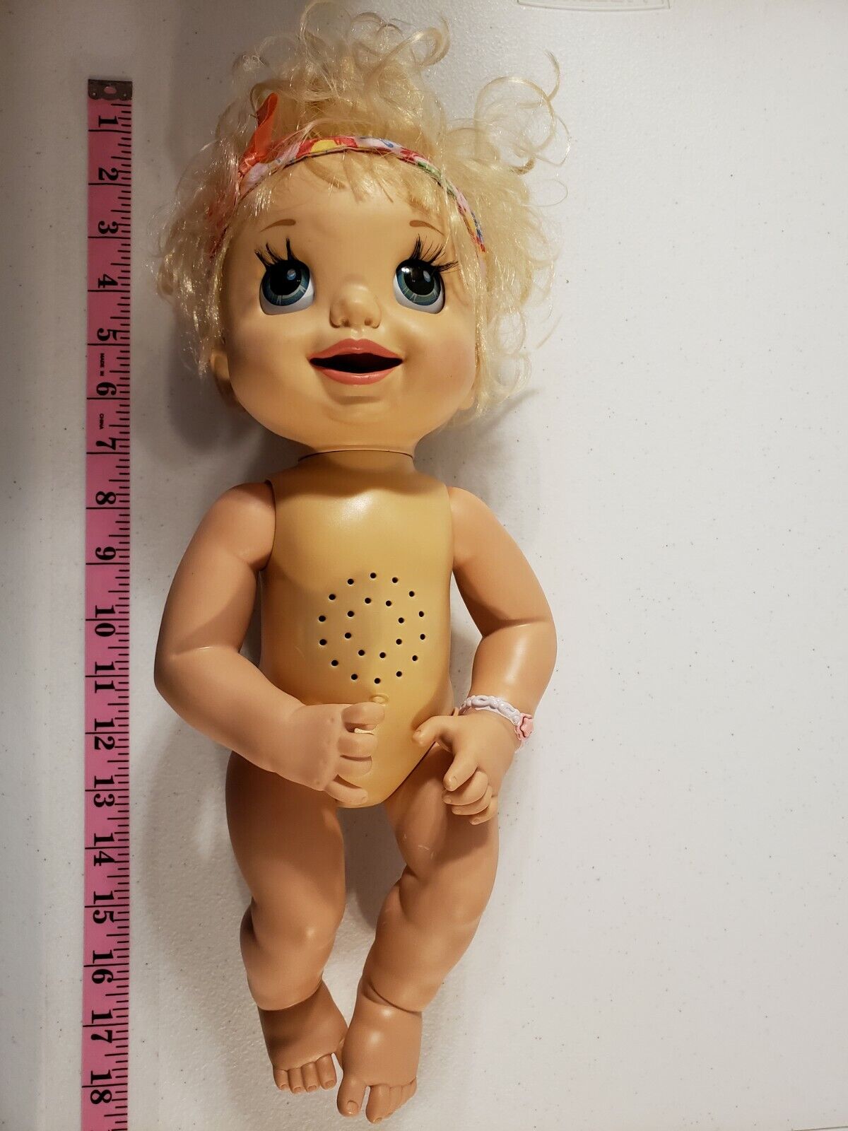 Vintage Baby Alive Learn To Baby Doll Spoon Tested Working | eBay