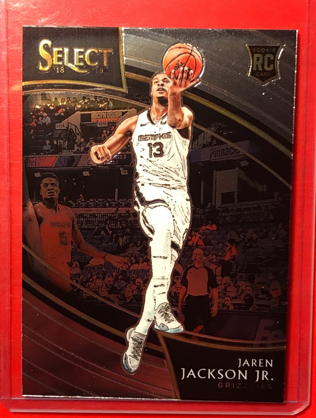 Jaren Jackson Jr SP RC Courtside 2018 Panini Select Hot Rare