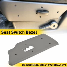 Front Left Seat Switch Control Bezel Cover For 03-06 Silverado /Sierra 1500 3500