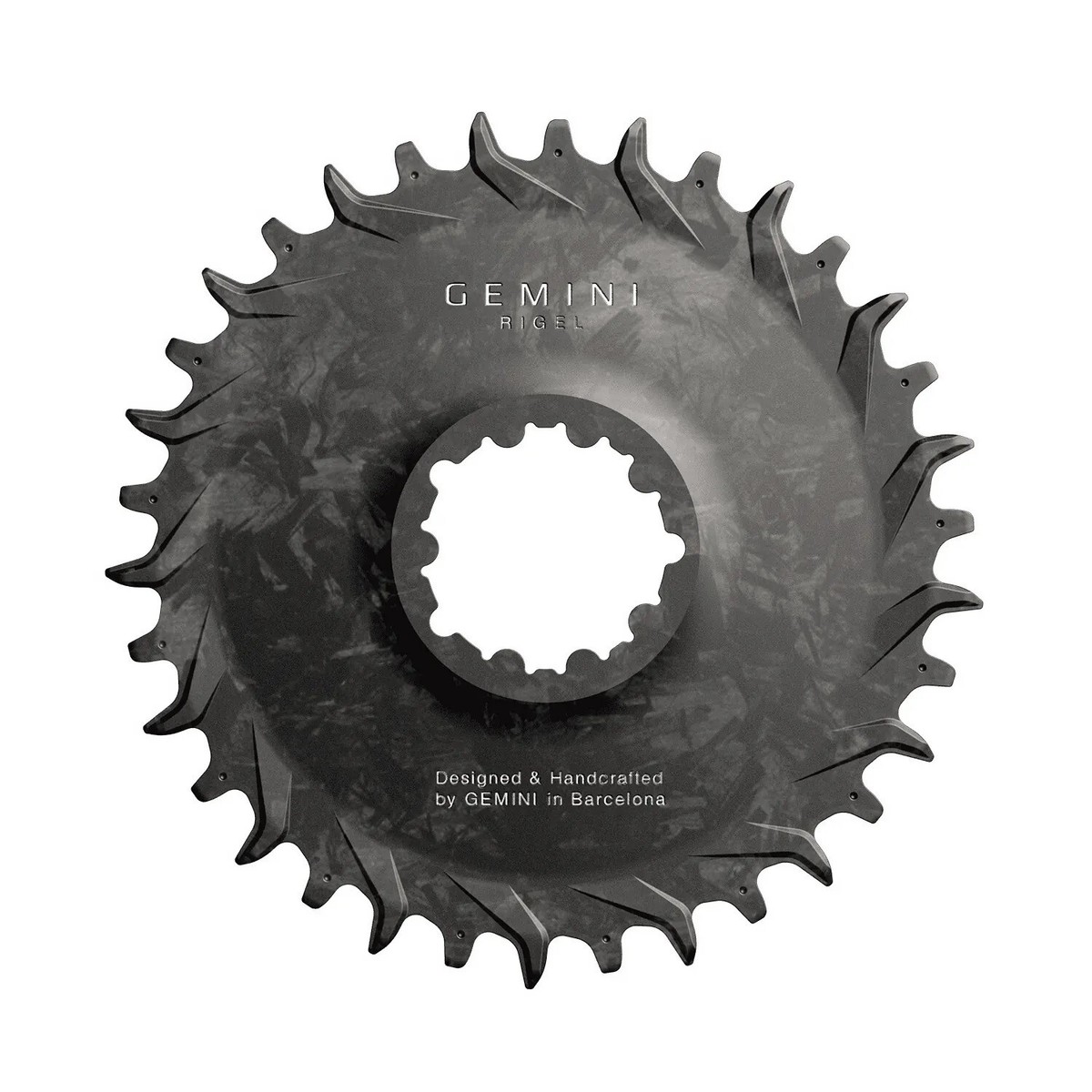 Gemini Rigel Chainring for Shimano,Sram 3-Bolt/8-Bolt,Raceface