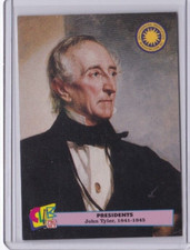 1992 Club Pro Set Presidents #10 JOHN TYLER (IDO1)