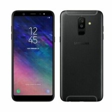 Samsung Galaxy A6 Black 32GB Smartphone Unlocked Android 4G NFC Mobile SM-A600FN