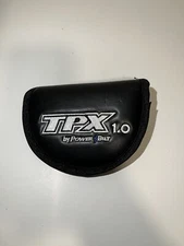 NEW* PowerBilt TPX 1.0 Mallet Putter Golf Headcover White Black