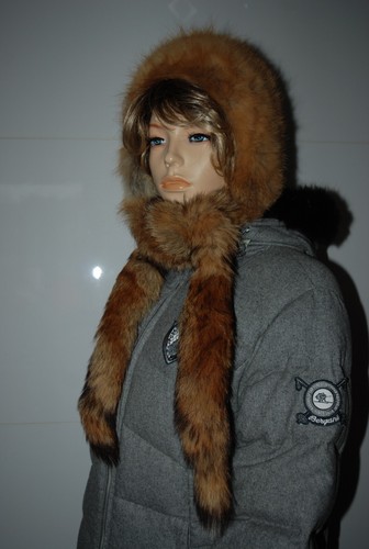 Rotfuchs Pelz Mütze Fuchs Fellmütze Wintermütze abhebbaren Pelzbänder gr. M. - 第 1/8 張圖片